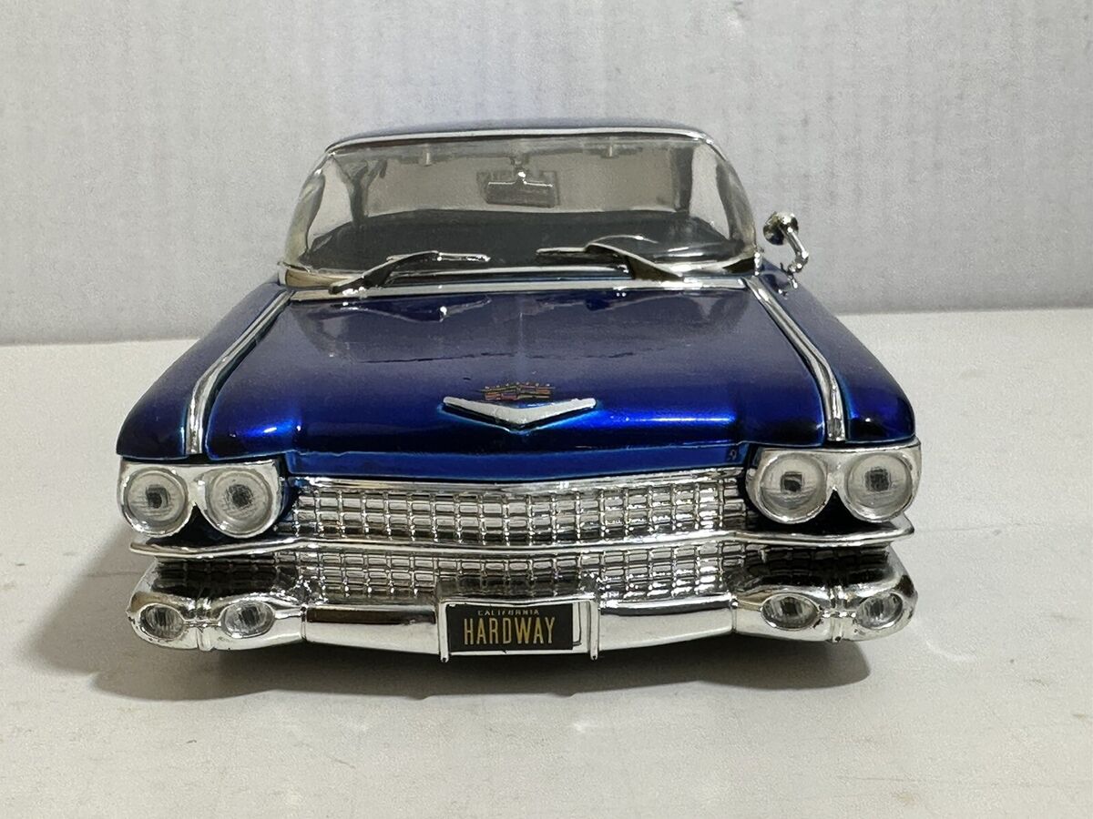 JADA DUB CITY 1959 CADILLAC DEVILLE BLUE 1:24 DIECAST MODEL JADA DUB CITY 1959 CADILLAC DEVILLE BLUE 1:24 DIECAST MODEL