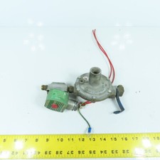 Maxitrol 325-3 Gas Pressure Regulator 10PSIG Max W/ Asco 8040H7 Solenoid Valve