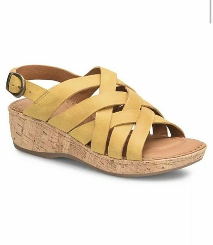 born yellow sandals