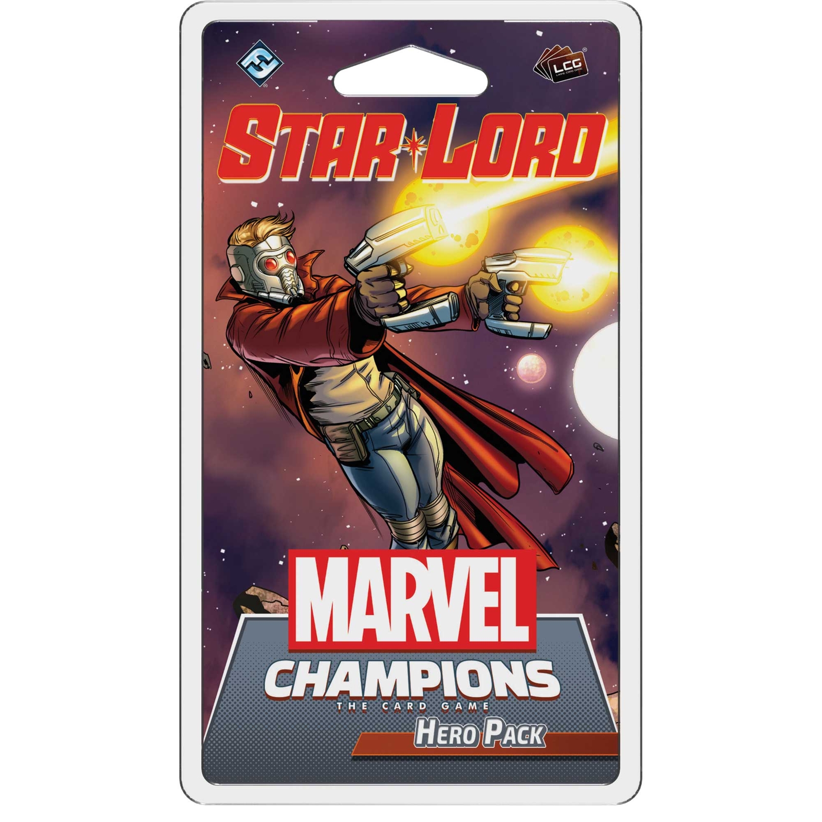 Чемпионы Marvel: Карточная игра - Набор героев Звездный Лорд | Кооперативная стратегическая игра