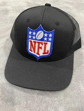 NFL SHIELD HEAD REFEREE OFFICIALS GAMEDAY HAT CAP BLACK ADJUSTABLE SNAPBACK NEW
