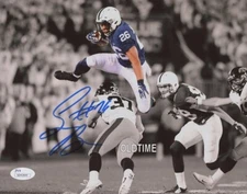 Saquon Barkley Penn State Nittany Lions Soaring Autographed Signed Reprint 8x10