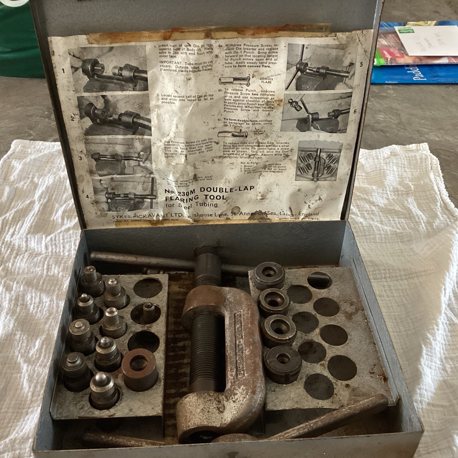 sykes pickavant brake pipe flaring tool eBay