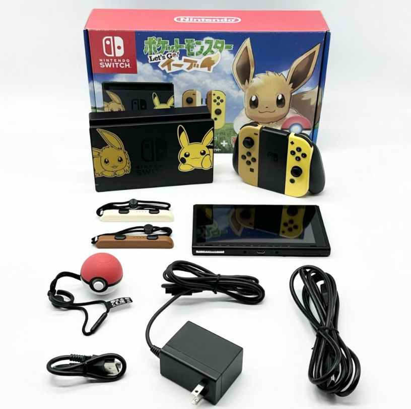 Nintendo Switch Let's Go! イーブイエディション Nintendo Switch Pokemon Let's Go! Eevee Set Limited Console