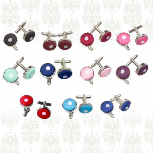 Boutons De Manchette Carlo Di Borbone - Plaqué Or, Forme Ronde - Neuf Avec étiquettes