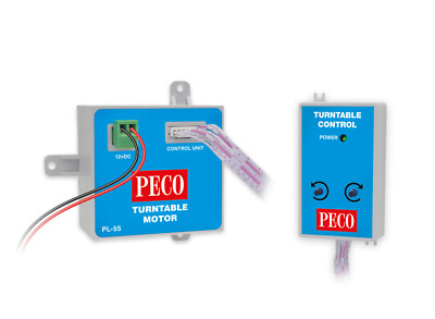 Peco Turntable Motor DC Non-Indexed, 12-Volt, 2-Amp PL-55
