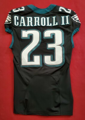 23 Nolan Carroll II of Philadelphia Eagles Game-Issued Alternate