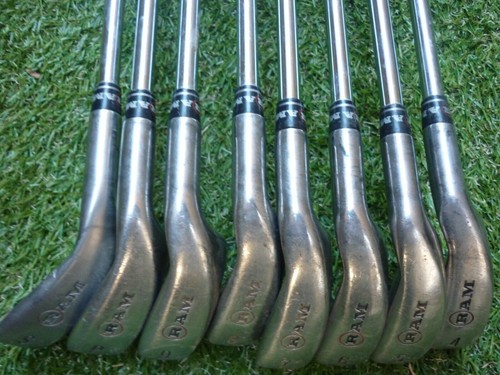 RAM X Concept golf club irons set 4 - sw - steel shafts - Picture 10 of 13