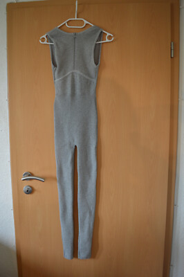 Essential Ribbed for Days Jumpsuit grau 36 Fashion Nova