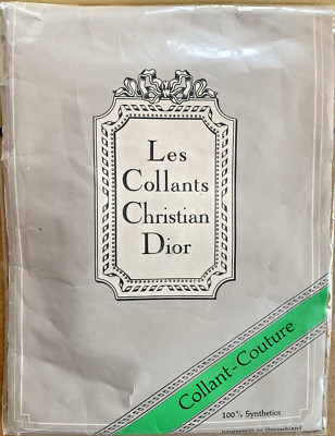 VINTAGE! Christian Dior LES COLLANTS, Strumpfhose in der Farbe Weiss, Gr. 42/44