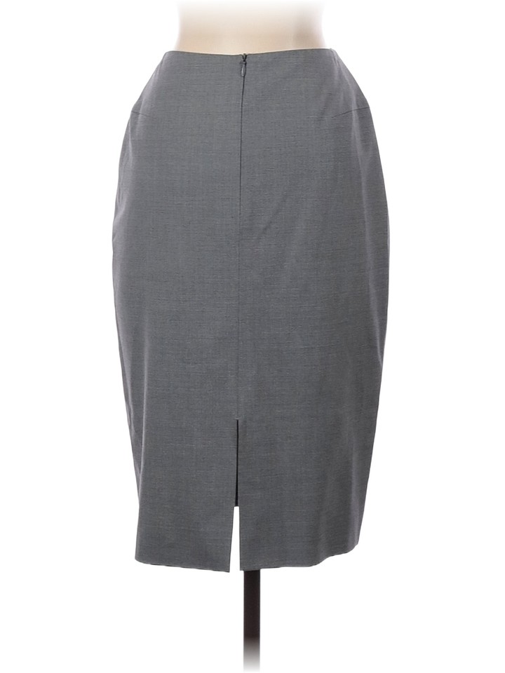 Rene Lezard Women Gray Casual Skirt 34 italian eBay