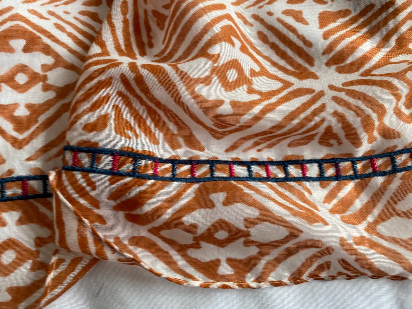 White Stuff Multicoloured Multi Print Large Recta… - image 8