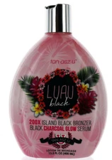 Tan Asz U Luau Black Tanning Lotion with 200X Island Black Bronzer. 