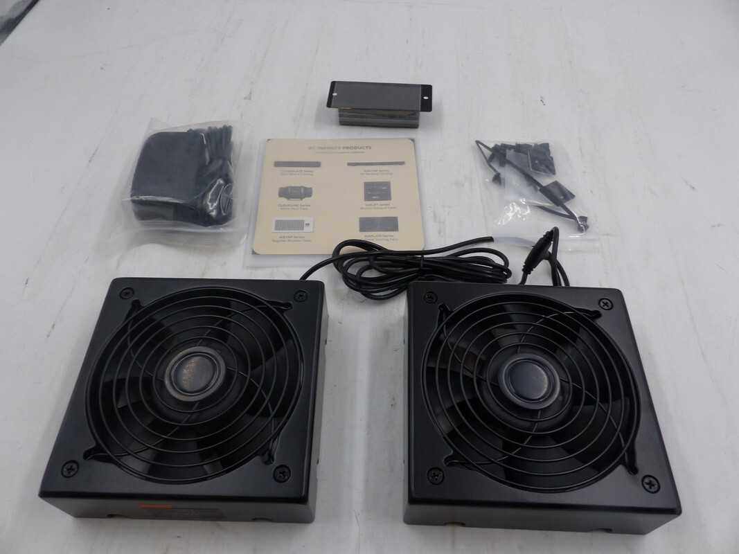 AC INFINITY ACRRF7 COOLING AV NETWORK 19" RACK RACK ROOFDUAL