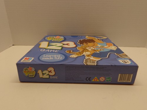 Go Diego Go! 123 Game, Milton Bradley, Nick Jr., Learning is Fun! Ages 3+ - Picture 3 of 15