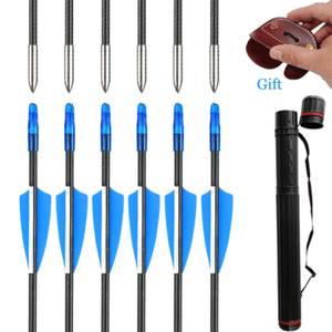 31-034-Archery-Hunting-Fiberglass-Arrows-for-Compound-Recurve-Bow-amp-Arrow-Quiver