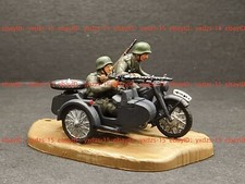 Homemade 1/72 Wwii German R-12 Motorcycle soldier Finished Model