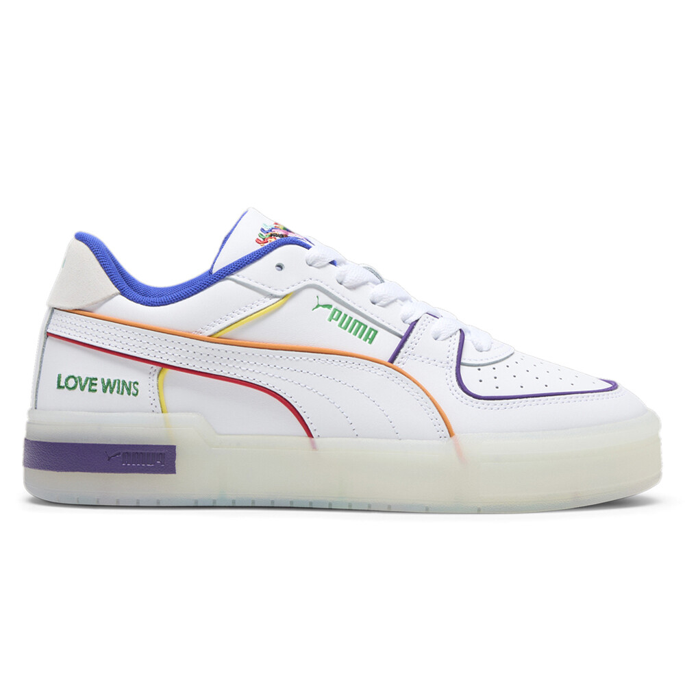 PUMA Ca Pro Love Marathon Mens White Lace-Up Casual Sneakers