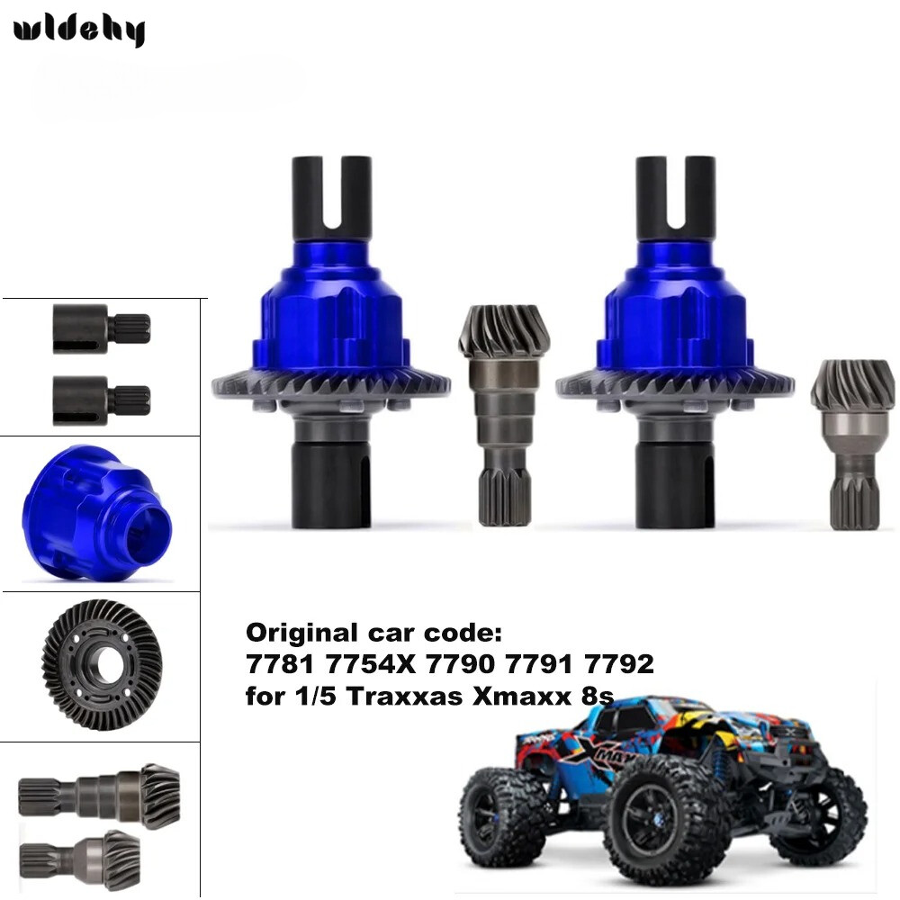 Metal Differential Case Gear Set 7790 7781 7754for RC Traxxas