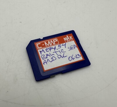 C-MAP MAX EN-M274 Denmark Sweden Norway Baltic Sea C-CARD M299 SD Card