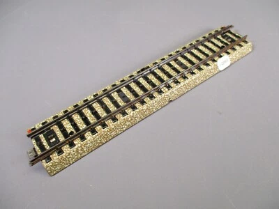 LQ565 MARKLIN 5106 Train Ho 1/87 1 rail droit coupure ballast 180 mm - Photo 1/4