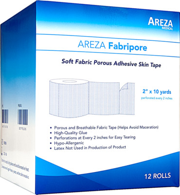 Areza Fabripore Soft Fabric Porous Adhesive Skin Tape