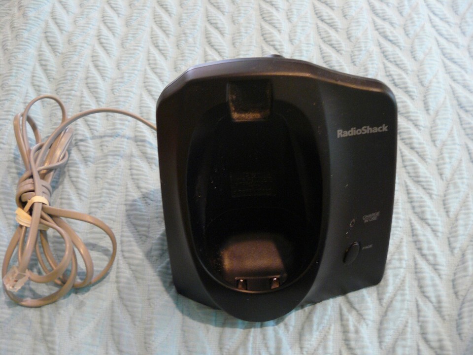 Vintage Radio Shack Cordless Phone and CHARGER Model 43-3534 | eBay