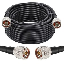 N Male To N Male Cable 35ft Type N Cable Kmr240 50 Ohm Coax Extension Cable N Ma