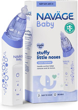Navage Baby Nasal Aspirator - Gentle, Pediatrician Recommended Nasal Aspirator f