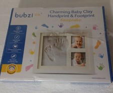 Bubzi Co. Charming Baby Clay Handprint And Footprint Keepsake New Sealed