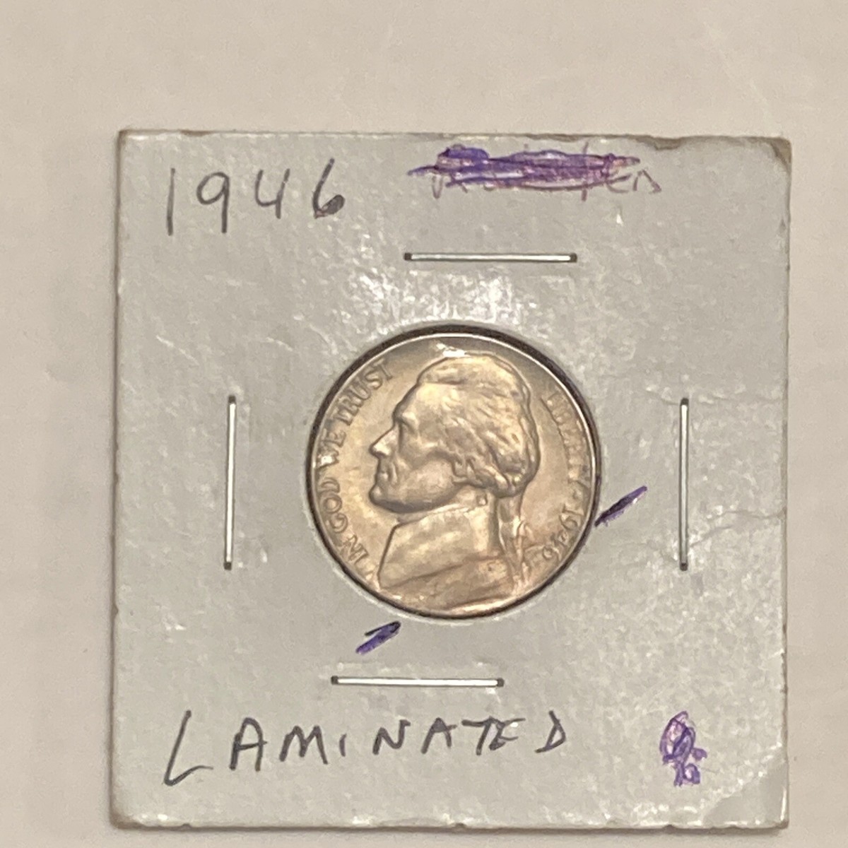 1946年 Jefferson nickel error s-l400.jpg