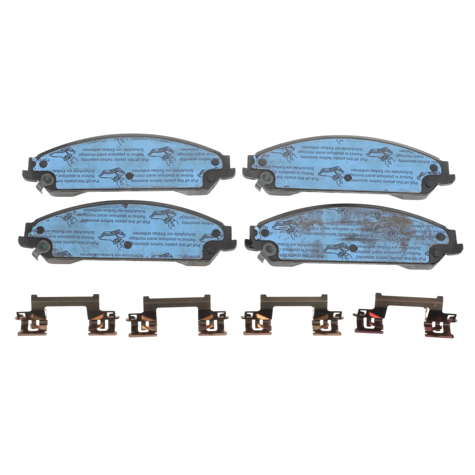 Kit de pastillas de freno de disco delanteras originales Mopar 2005-2020 Dodge Challenger 05142558AD Foto 2 de 4