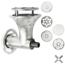 Hobart 22C/E-FS5PLT #22 Funnel-Shaped Meat Chopper Attachment