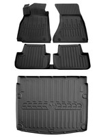 Gummimatten FußMatten Kofferraumwanne FüR Audi A4 B8 2007-2015