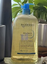 Bioderma Atoderm Soothing Lipid-Replenishing Shower Oil, 33.8 fl oz