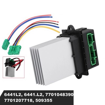 WIDERSTAND GEBLÄSEREGLER + 2 KABEL FÜR RENAULT CLIO III SCENIC MEGANE MODUS..