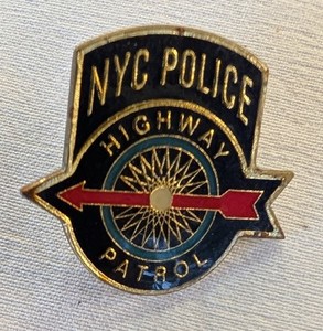 NYC Police Highway Patrol Pin