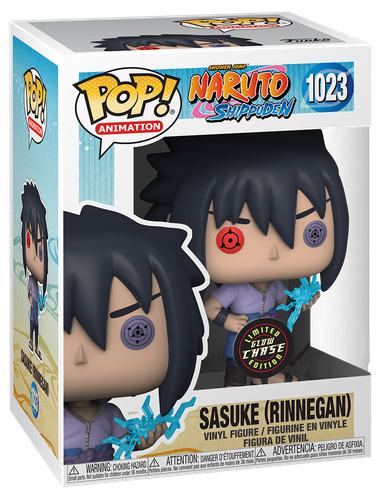 Funko POP! Animation Naruto Shippuden #1023 Sasuke (Rinnegan) - Glow Chase - Bild 2 von 3