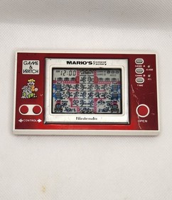 Mario's Cement Factory Nintendo Game & Watch ML-102, 1983