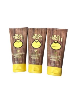3x 8/26 Sun Bum Original Moisturizing Sunscreen Lotion, Broad Spectrum SPF 30, 6