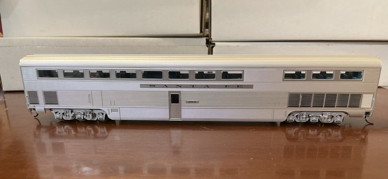 RARE HO Intermountain TSP ATSF Santa Fe El Capitan Hi Level Diner RTR Plated
