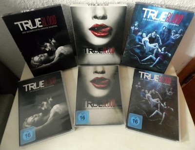 !!!~DVD ''TRUE BLOOD'' Complete-UNCUT-Schuber-Edition's=Season 1-3=Top Zustand~!!!