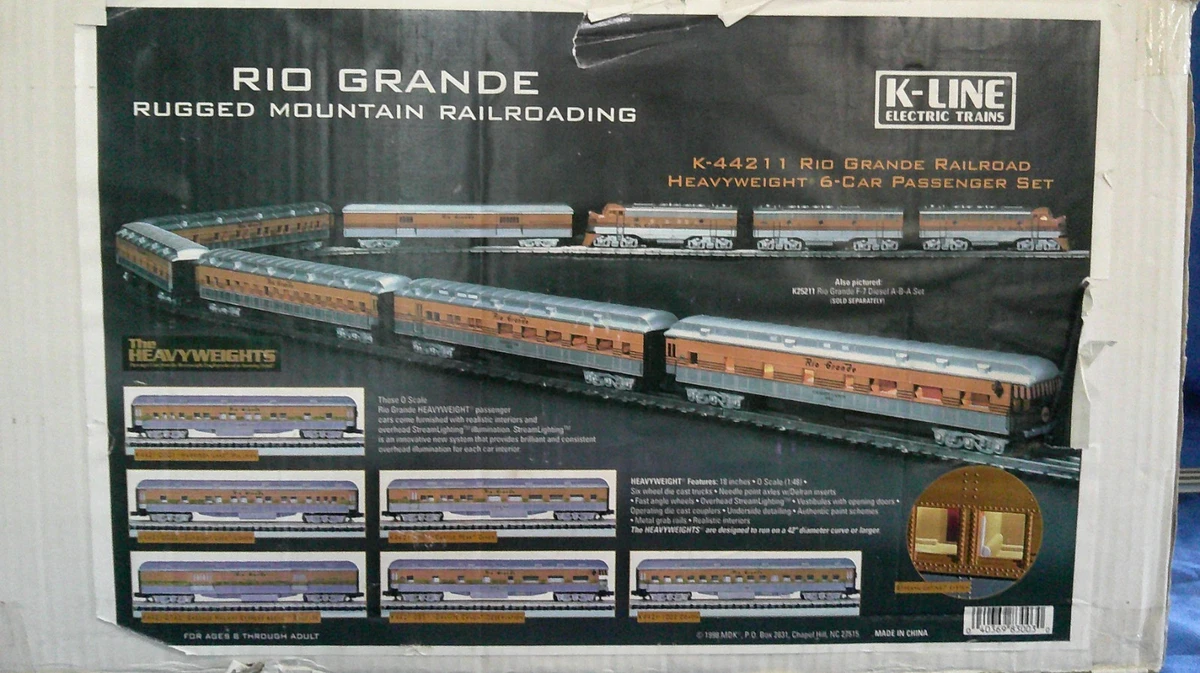 25+ K-Line O Vintageless Model Railroad Passenger Cars for sale