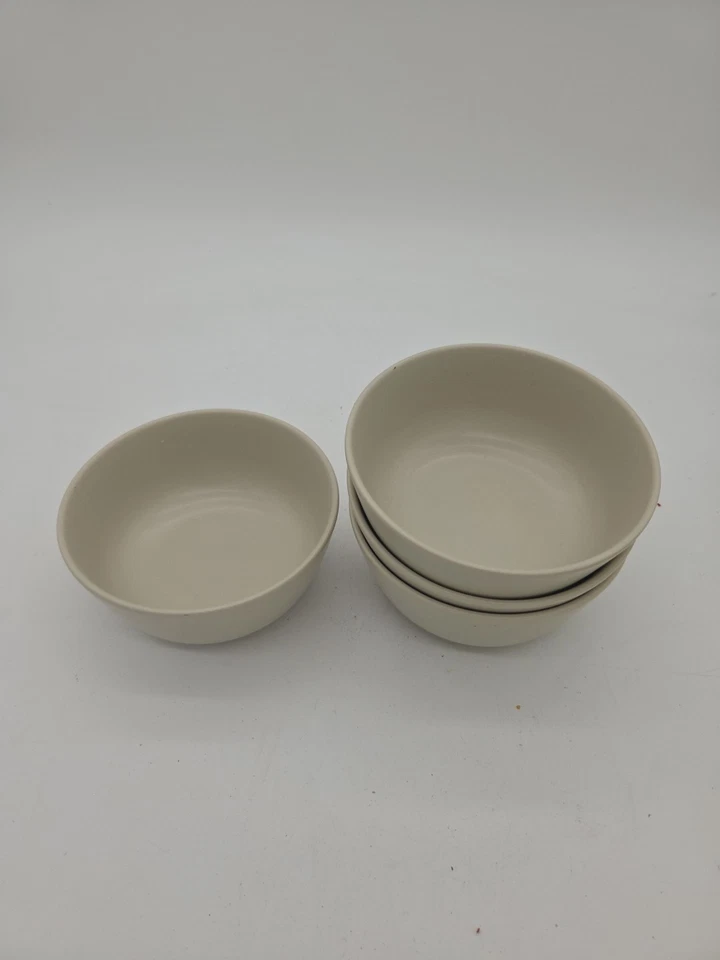 Juego de 5 cuencos de sopa de cereal Ikea Skyn 21986 6 1/4" descontinuados Tailandia Foto 4 de 4