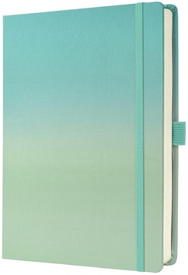 sigel BuJo Notizbuch Jolie ''Gardient Sea'' DIN A5+ Dot-Lineatur 100 Blatt