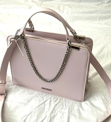 Steve Madden Pink Frost Satchel BMATTEO 3 Medium Purse Shoulder Bag New