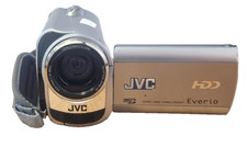 JVC Everio GZ-MG361HEK 35x Zoom Camcorder - Silver (V5)