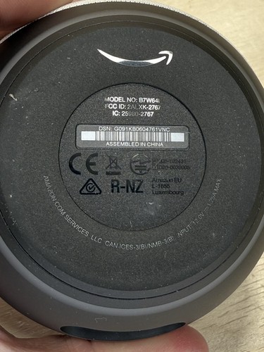 Amazon Echo Dot 4th Gen Smart Speaker B7W64E Panda Edition W/ Power Supply RARE - Afbeelding 9 van 14
