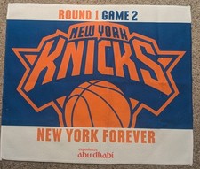 NY Knicks Basketball Rally Towel, PlayOffs 2025 - First Round - 2nd Game 4/21/25