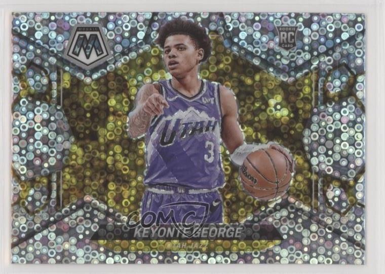 2023 Panini Mosaic Rookie Variation Fast Break Silver Prizm Keyonte George c8r